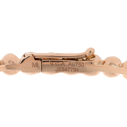 Van Cleef & Arpels 18K Rose Gold Perlee Pearls of Gold Bracelet M 3 of 4