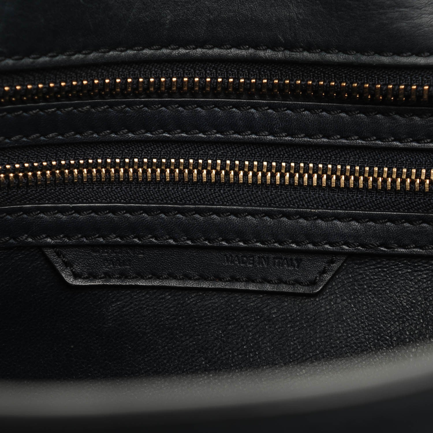 Celine Smooth Calfskin Micro Luggage Navy Blue 8 of 9