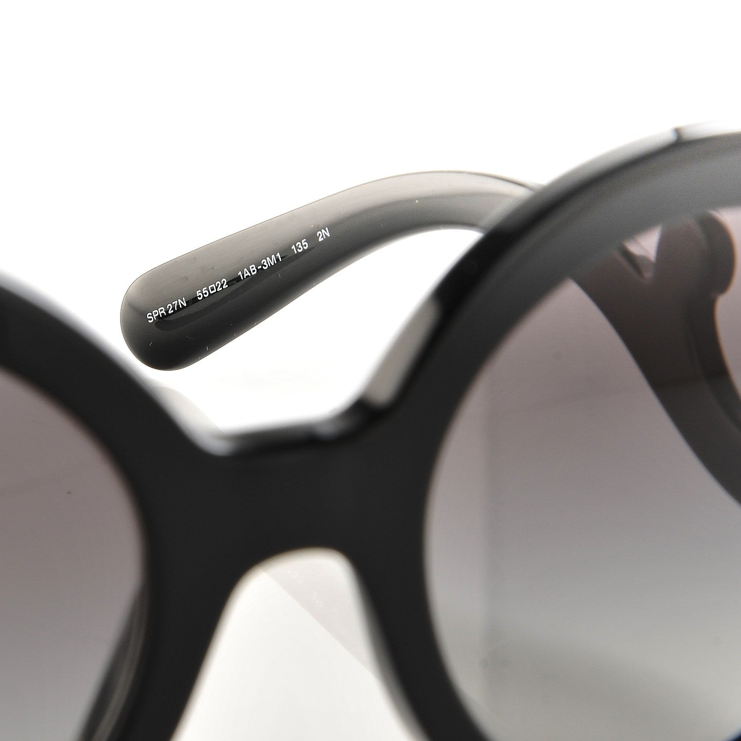 Prada Baroque Sunglasses SPR 27N Black 4 of 6