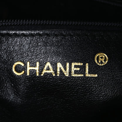 Chanel Patent Quilted Tassel Camera Case Black 5 of 9
