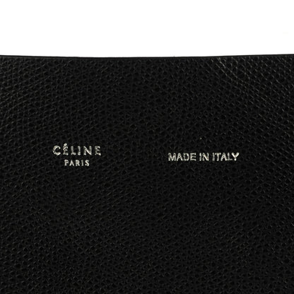Celine Grained Calfskin Horizontal Cabas Black 7 of 12