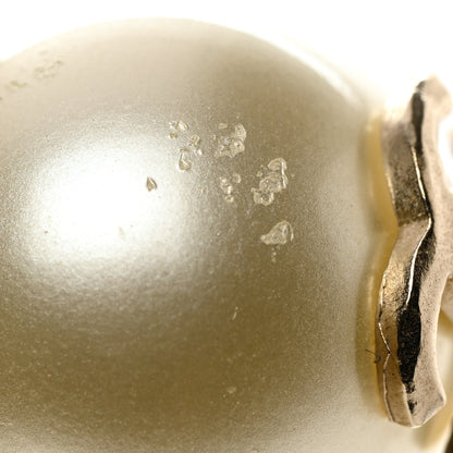 Chanel Pearl CC Large Earrings Gold 5 of 7
