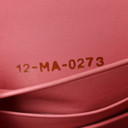 Christian Dior Lambskin Macrocannage Mini Miss Caro Bag Pink 7 of 11