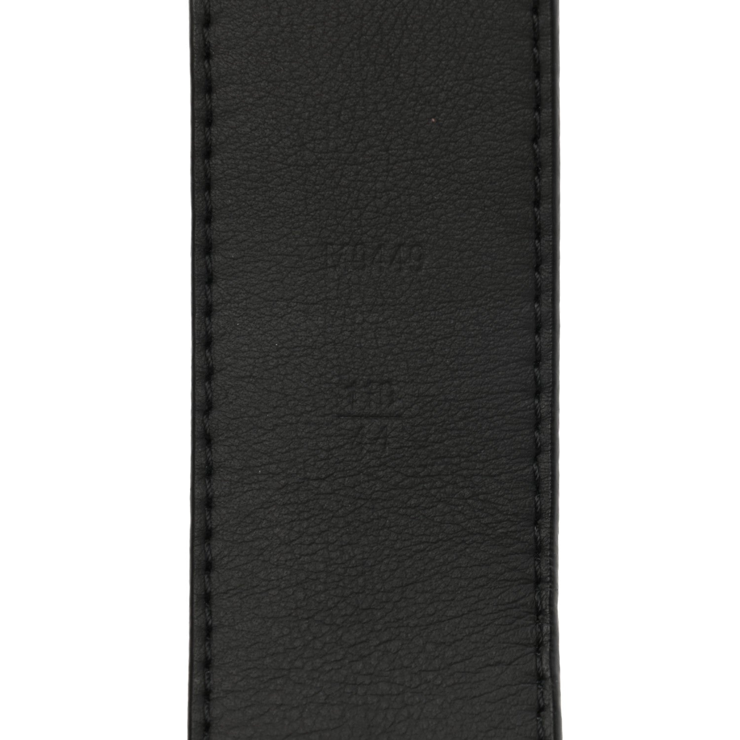Louis Vuitton Monogram Eclipse Taigarama 40mm LV Initiales Reversible Belt 110 44 Black 5 of 8