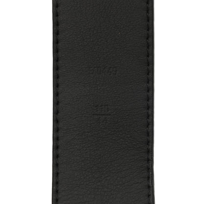 Louis Vuitton Monogram Eclipse Taigarama 40mm LV Initiales Reversible Belt 110 44 Black 5 of 8