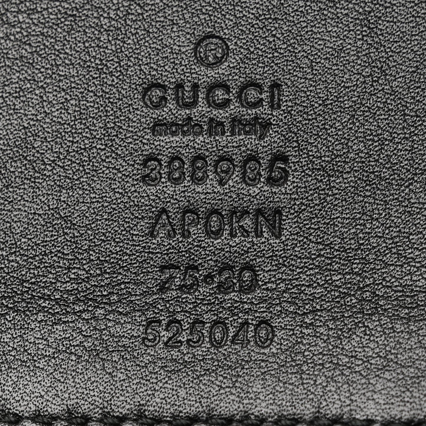 Moon Calfskin Studded Belt 75 30 Black