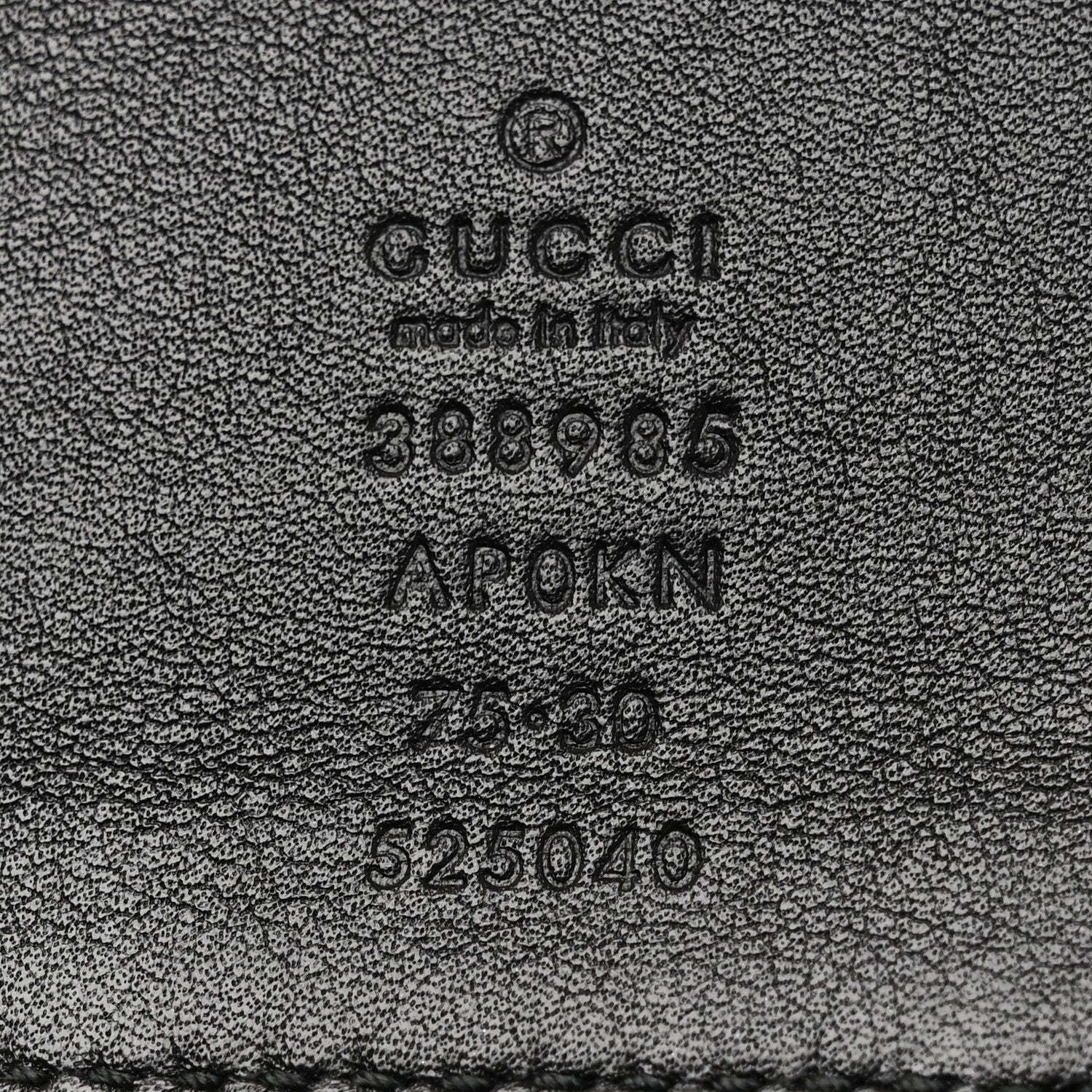 Gucci Moon Calfskin Studded Belt 75 30 Black 5 of 5