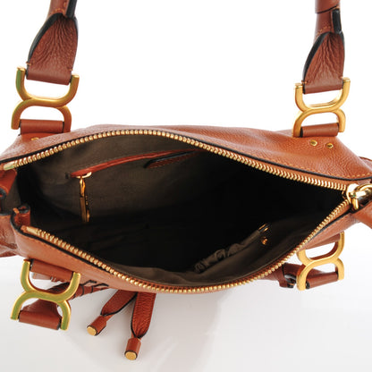 Chloe Calfskin Medium Marcie Satchel Tan 6 of 8