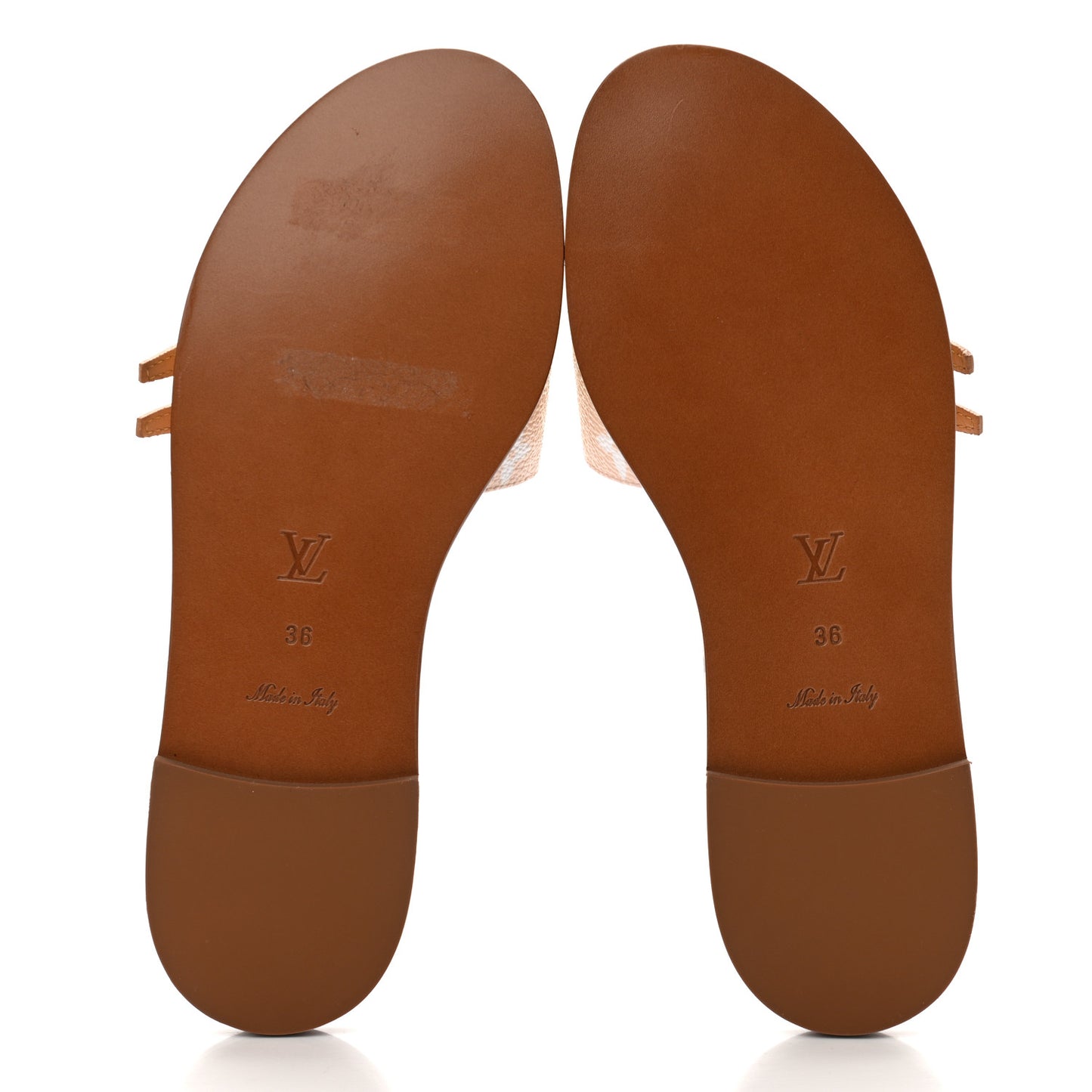 Monogram By The Pool Lock It Flat Mule 36 Pink