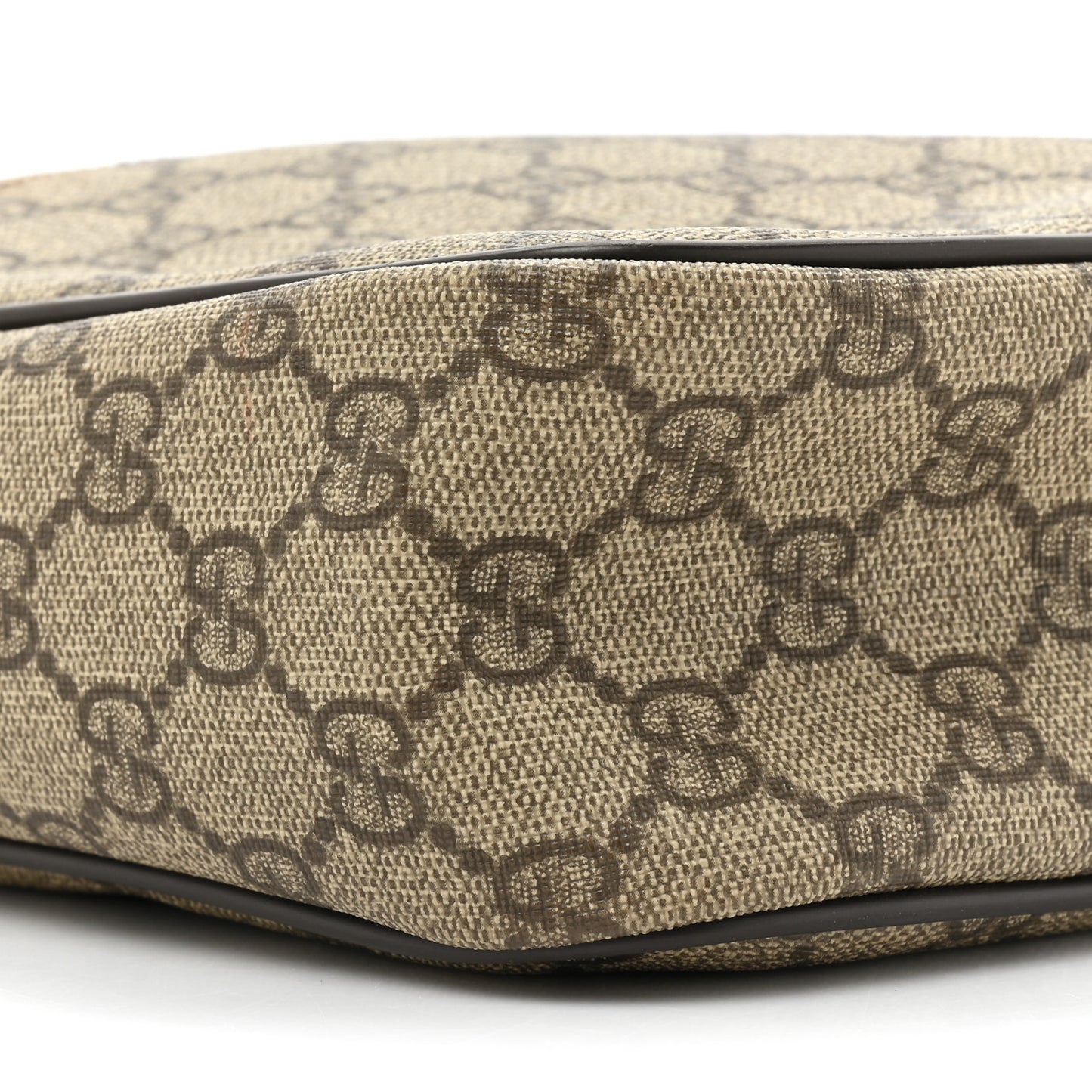 GG Plus Monogram Messenger Bag Dark Brown