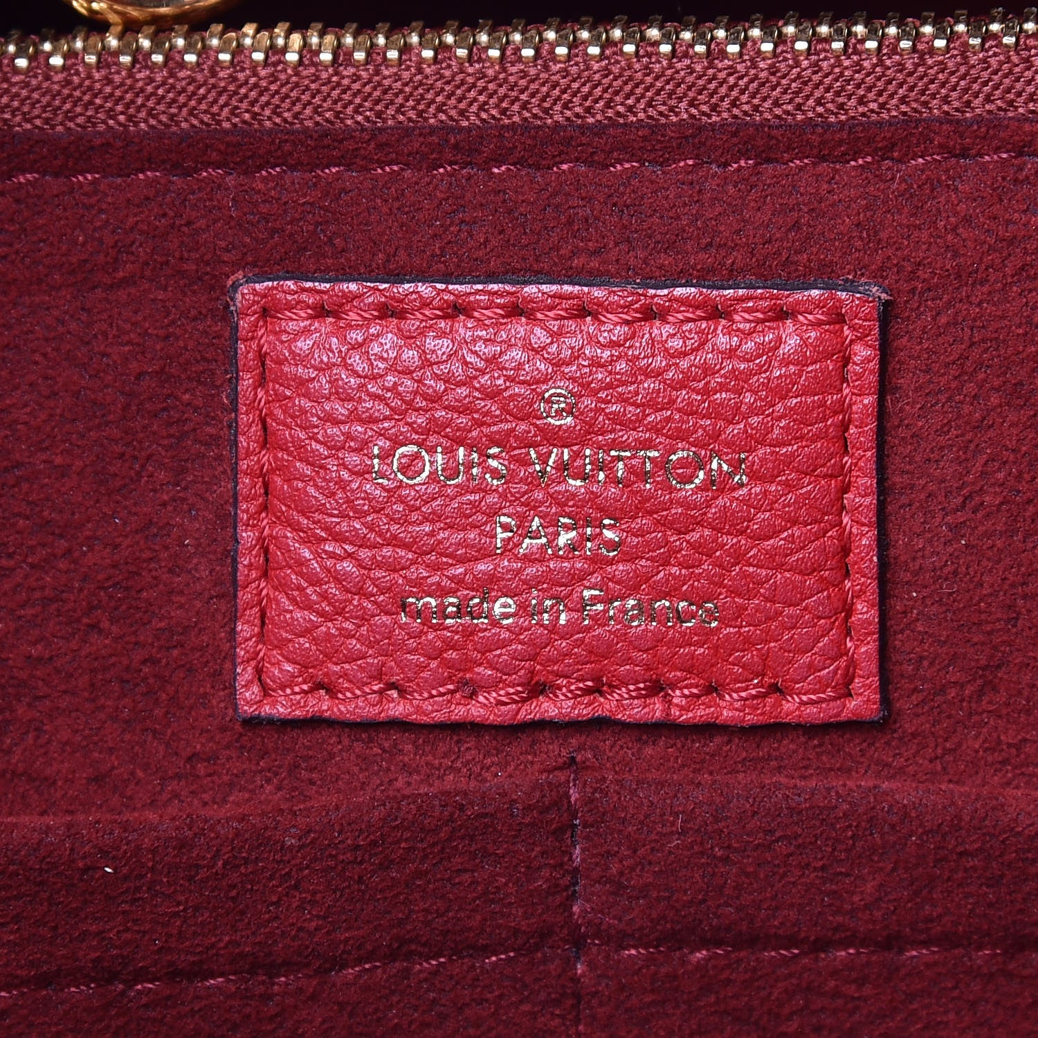 Louis Vuitton Calfskin Monogram Kimono Tote Cherry 6 of 11