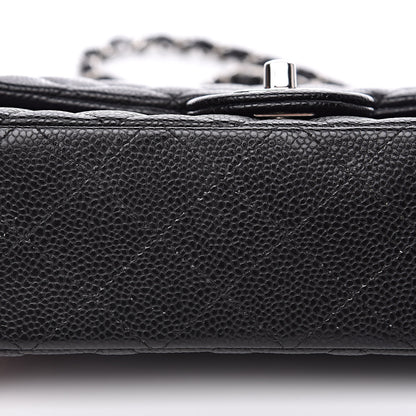 Chanel Caviar Quilted Mini Rectangular Flap Black 10 of 12