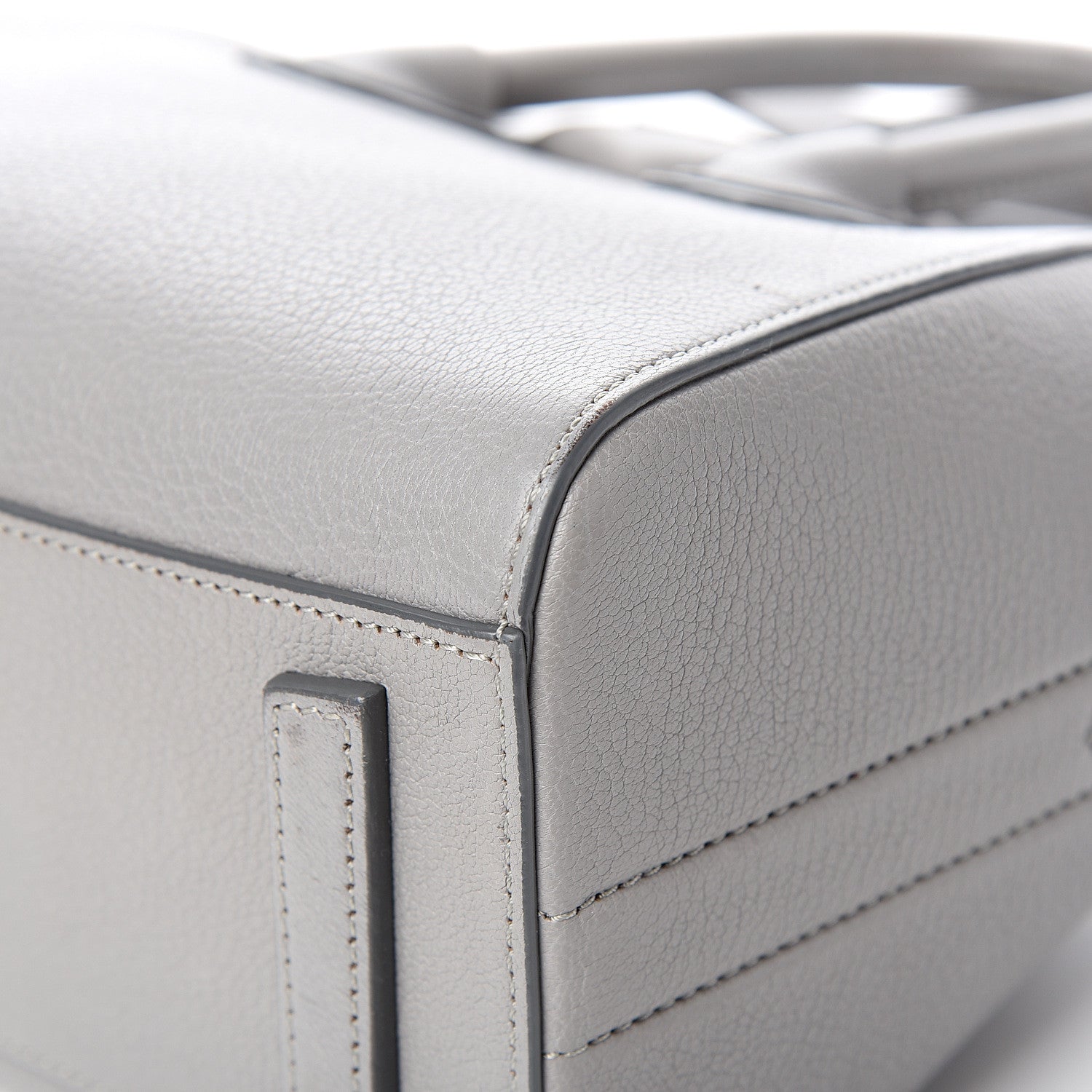 Givenchy Sugar Goatskin Mini Antigona Pearl Grey 12 of 16