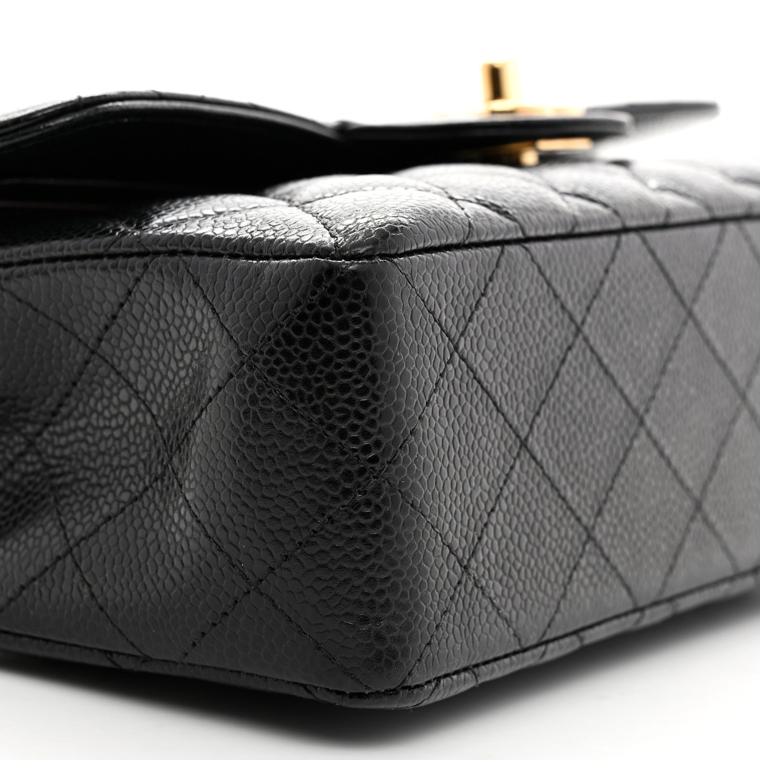 Chanel Caviar Quilted Small Double Flap Black 9 of 10