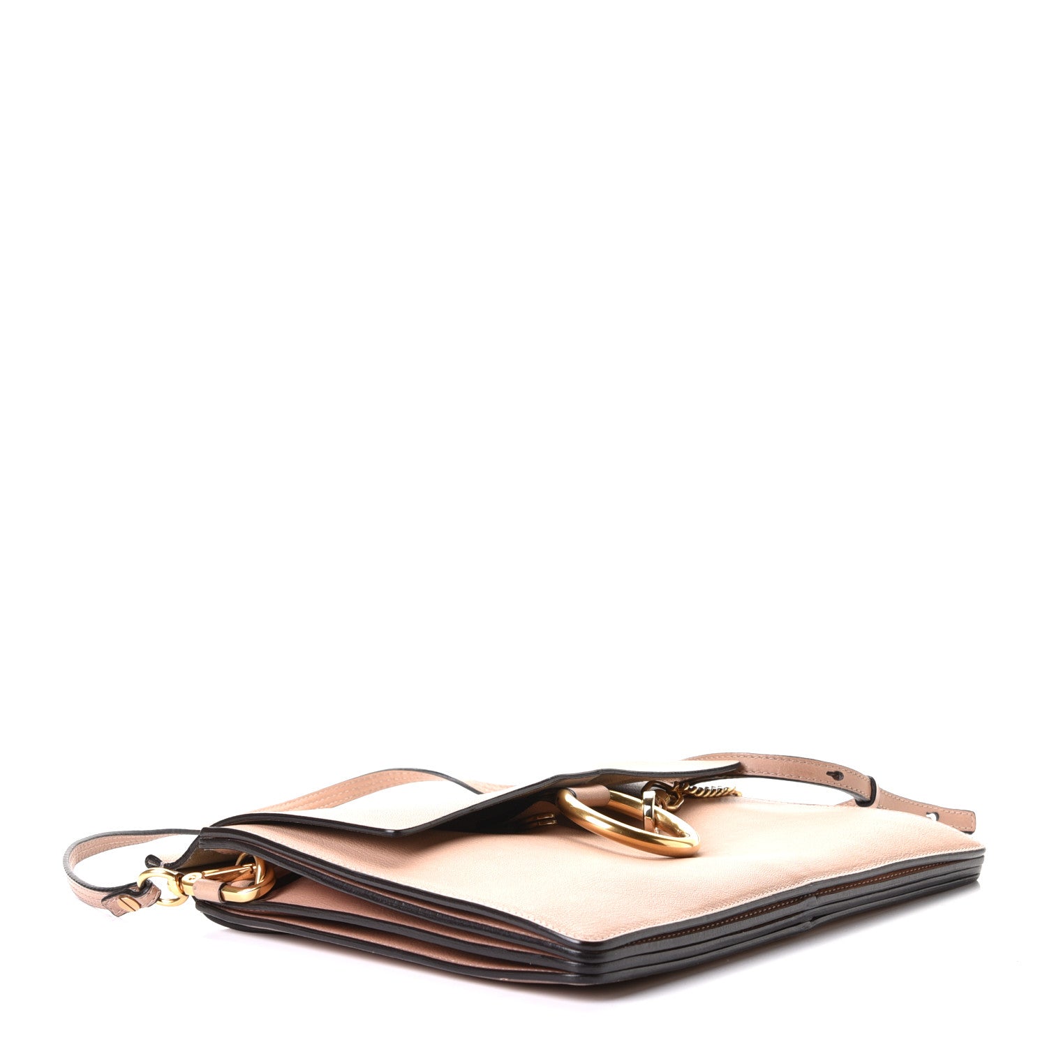 Chloe Calfskin Medium Faye Shoulder Bag Biscotti Beige 3 of 5