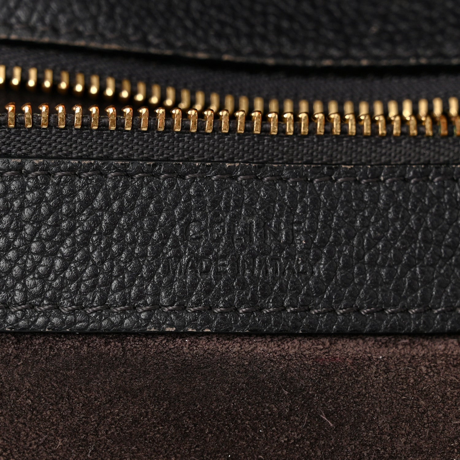 Celine Soft Grained Calfskin Medium Belt Cabas Phantom Medium Grey 6 of 13