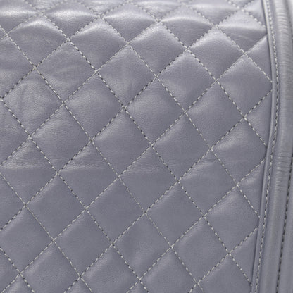 Chanel Lambskin Quilted Large Boy Flap Grey 12 of 15
