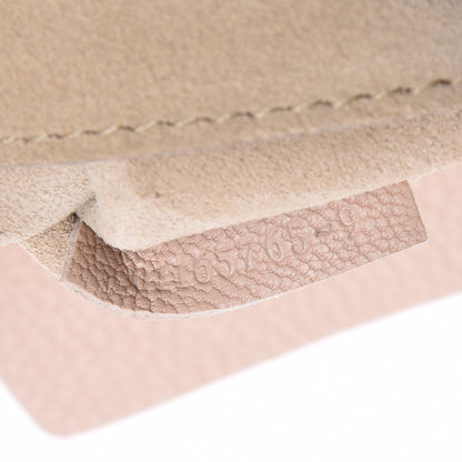 Chloe Grained Lambskin Mini Drew Shoulder Bag Cement Pink 7 of 7