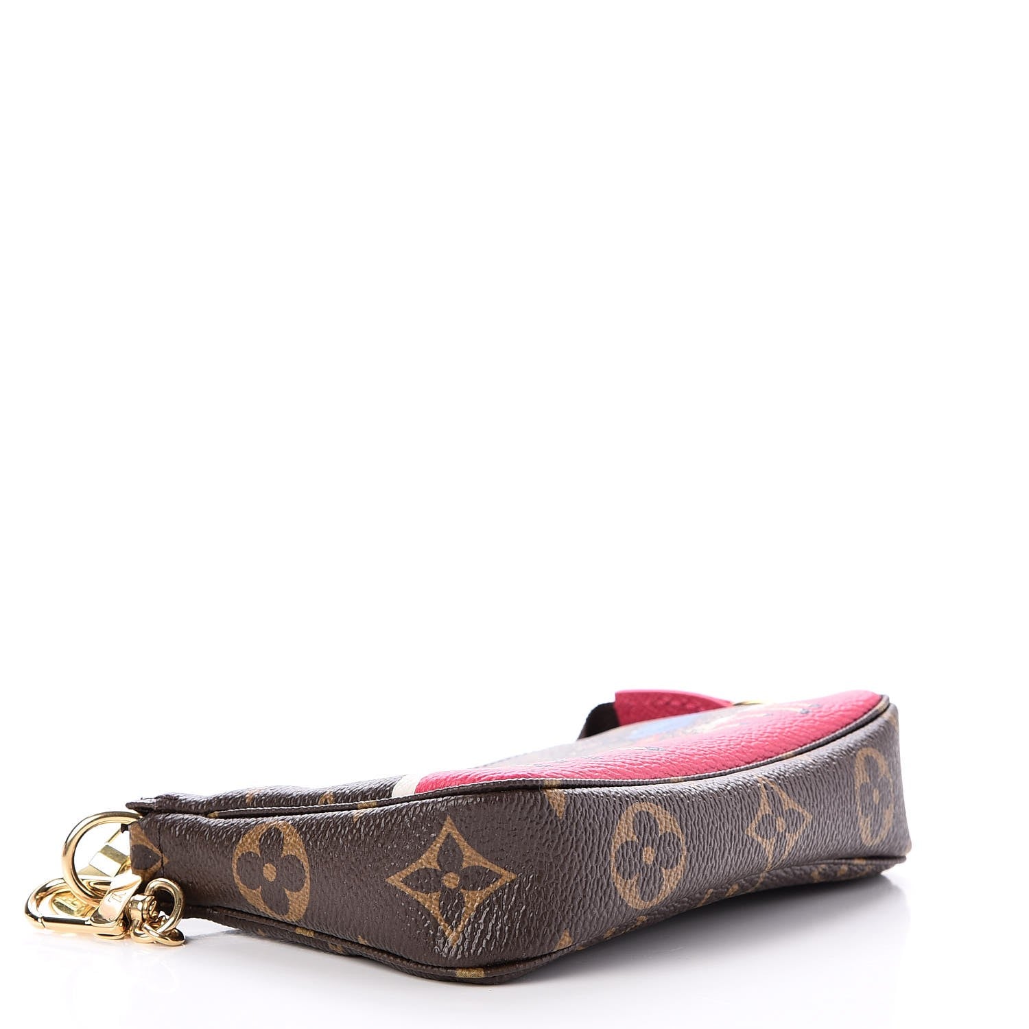 Louis Vuitton Monogram 2017 Christmas Animation Mini Pochette Accessories 4 of 7