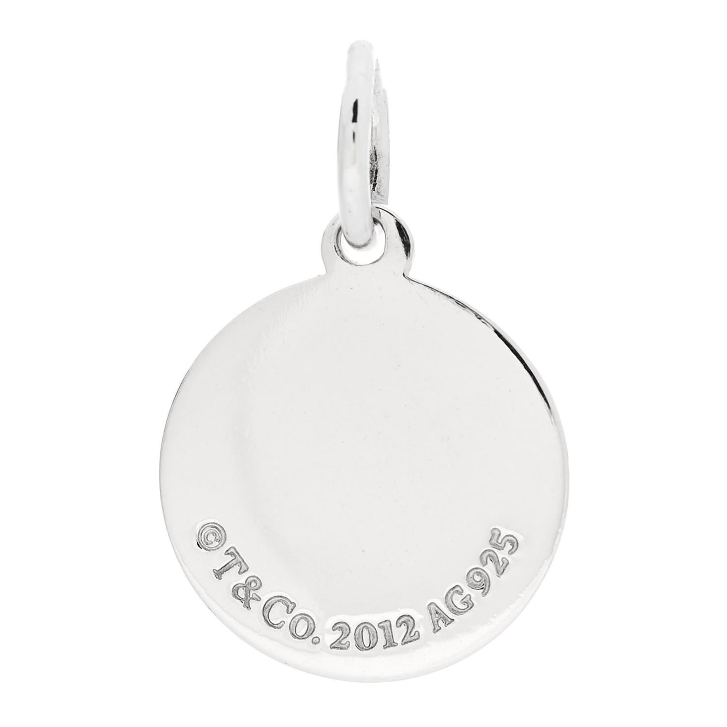 Sterling Silver Tiffany Round Charm