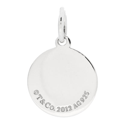Tiffany Sterling Silver Tiffany Round Charm 3 of 4