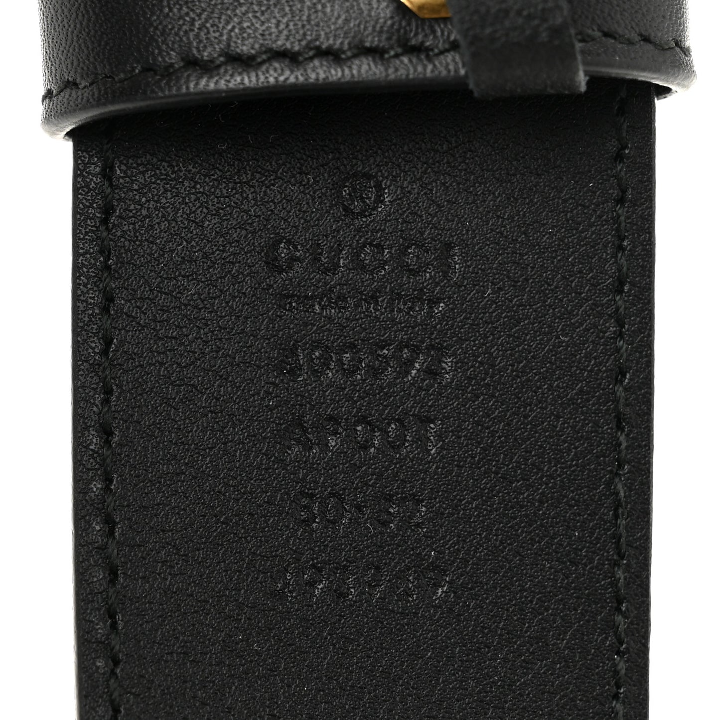 Calfskin Double G 40mm Belt 80 32 Black