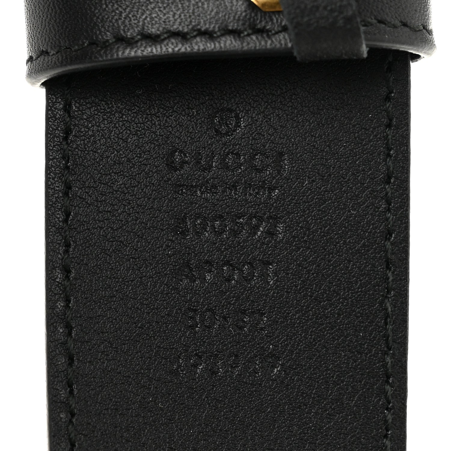 Gucci Calfskin Double G 40mm Belt 80 32 Black 5 of 7