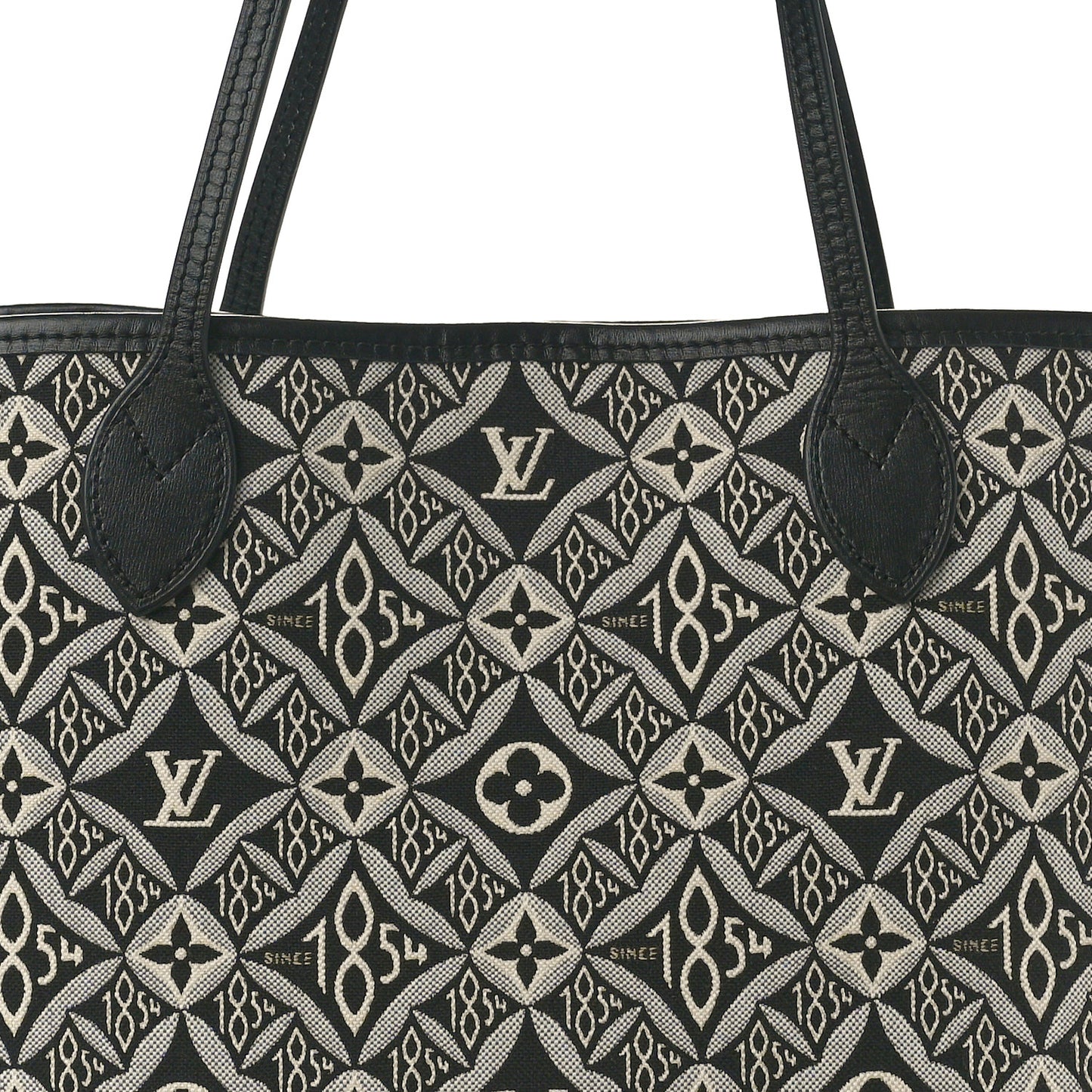 Jacquard Since 1854 Neverfull MM Grey