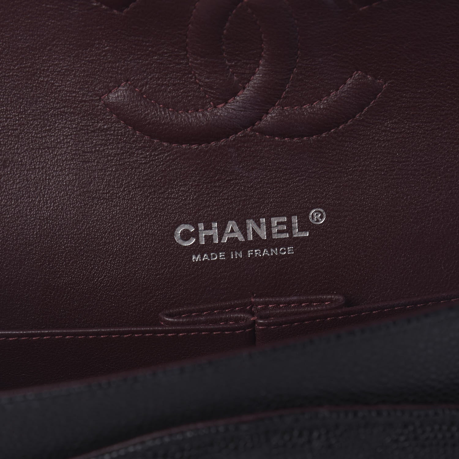 Chanel Caviar Quilted Medium Double Flap Black 8 of 11