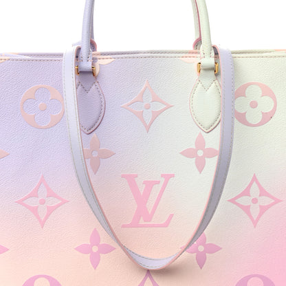 Louis Vuitton Monogram Giant Spring In The City Onthego GM Sunrise Pastel 7 of 11