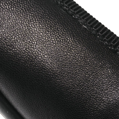 Prada Nappa Vernice Cap Toe Logo Bow Ballerina Flats 40 Black 14 of 14