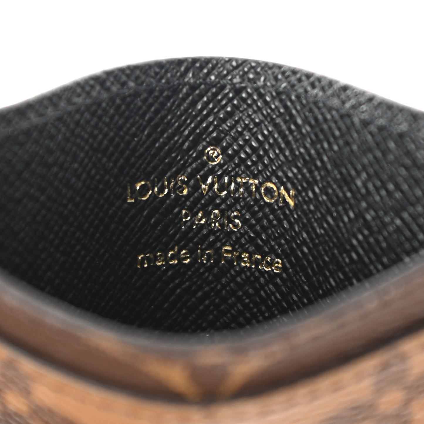 Reverse Monogram Card Holder