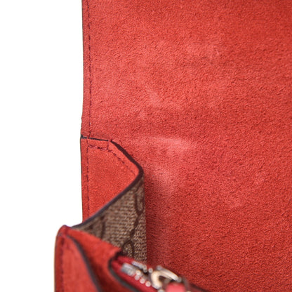 Gucci GG Supreme Monogram Small Dionysus Shoulder Bag Red 9 of 9