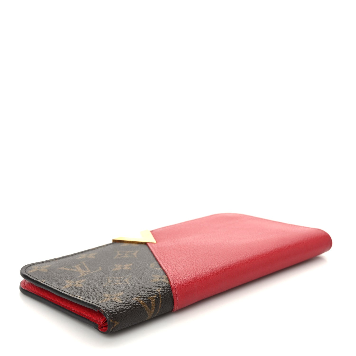 Louis Vuitton Monogram Calfskin Kimono Wallet Cherry 4 of 7