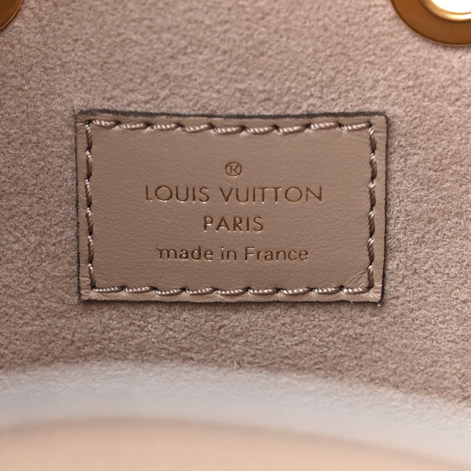 Louis Vuitton Empreinte Monogram Giant Neonoe MM Tourterelle Creme 7 of 10