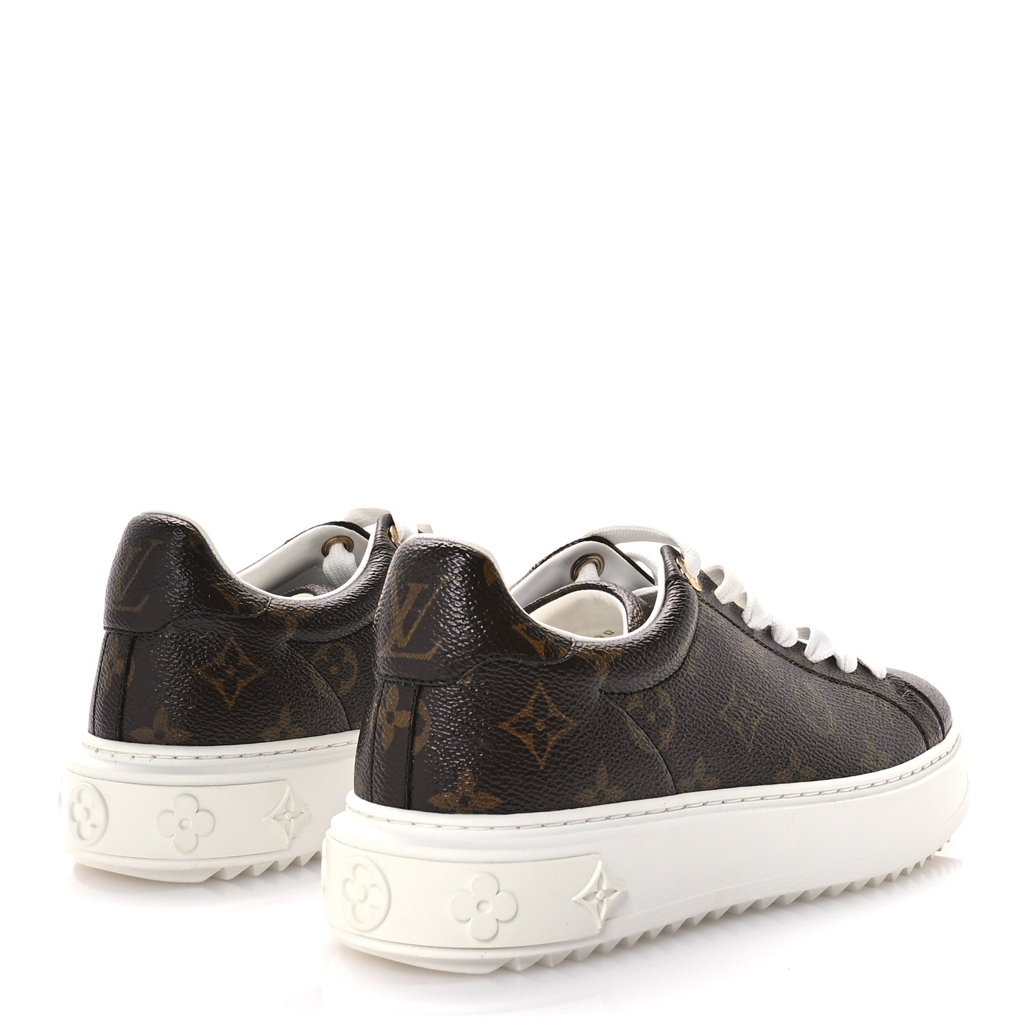 Louis Vuitton Monogram Time Out Sneakers 38 4 of 9