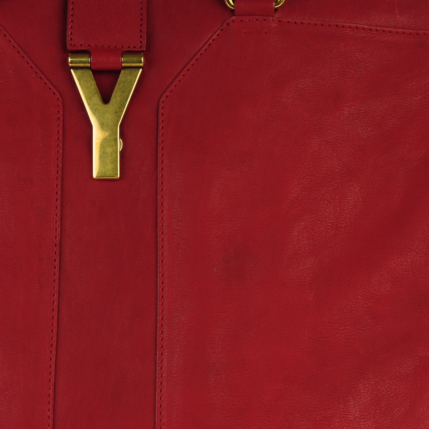 Sheepskin Large Cabas ChYc Red