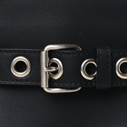 Versace Calfskin Mini Biker Bag Black 7 of 10