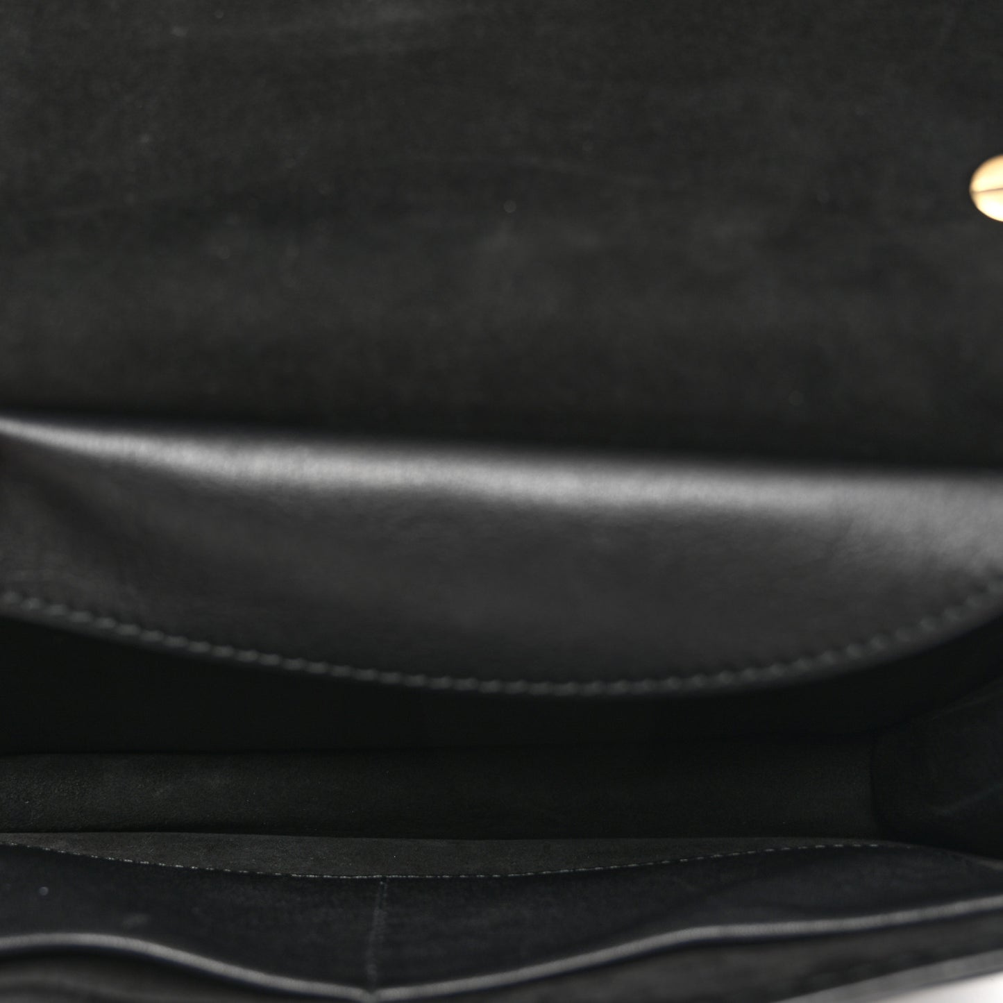 Calfskin J'Adior Chain Flap Bag Black