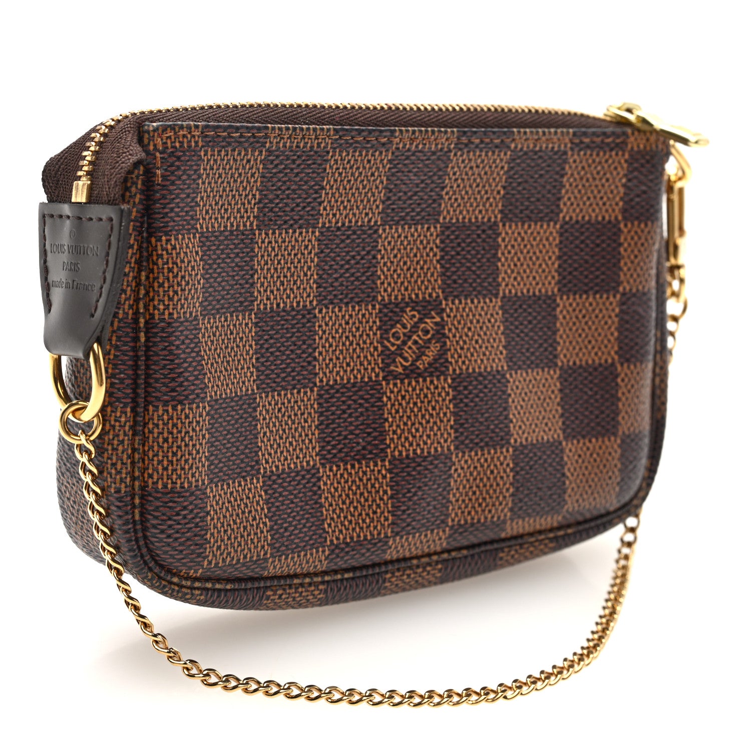 Louis Vuitton Damier Ebene Mini Pochette Accessories 3 of 8