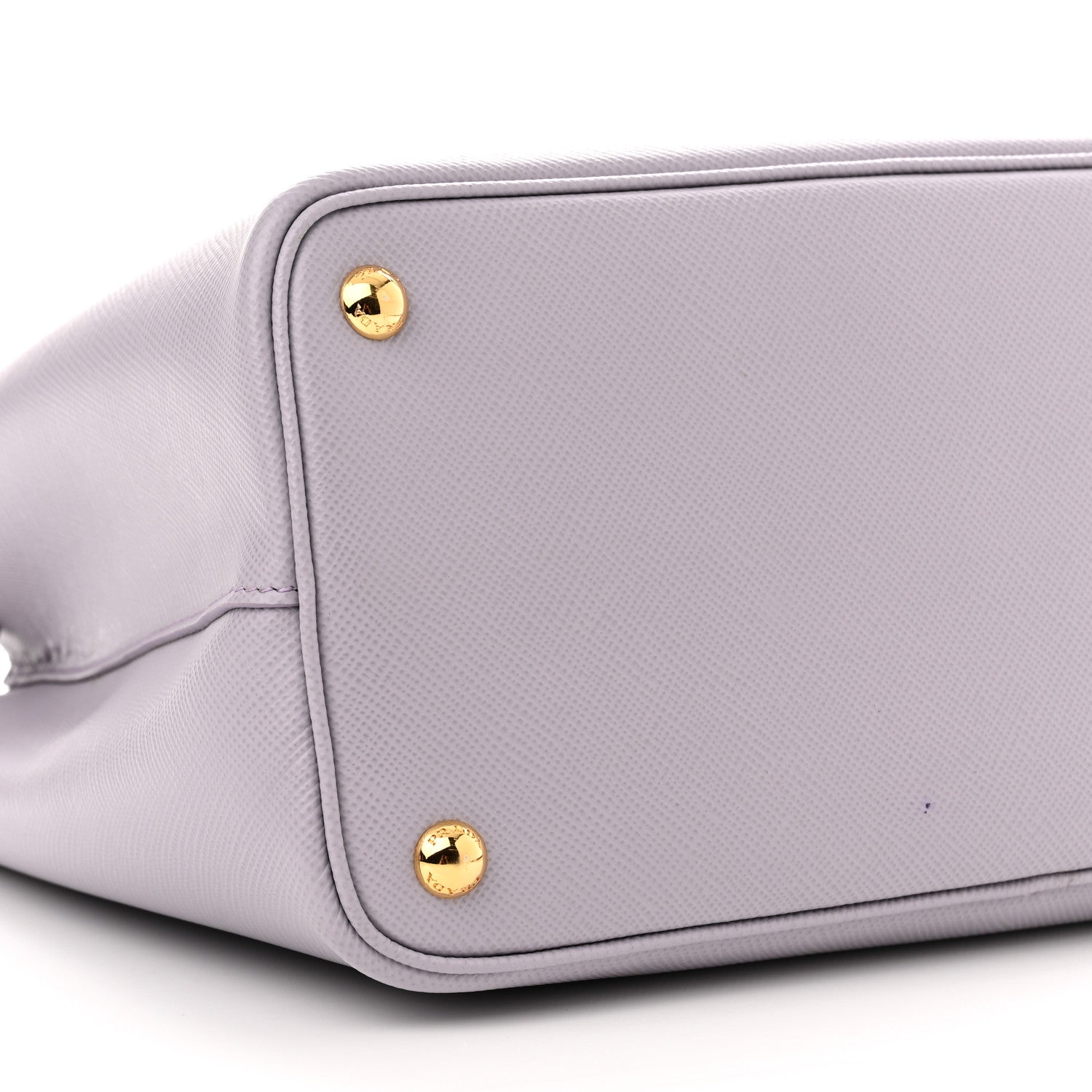 Prada Saffiano Cuir Small Double Bag Glicine 9 of 12