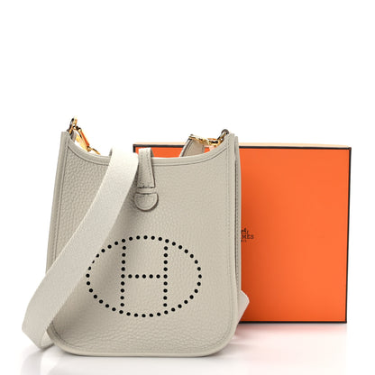 Hermes Taurillon Clemence Amazone Evelyne TPM Beton 10 of 10