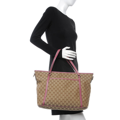 Gucci GG Monogram Medium Joy Tote Peonia Flower 2 of 12