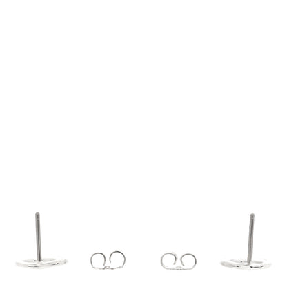Tiffany Sterling Silver 16mm Elsa Peretti Open Heart Earrings 3 of 4