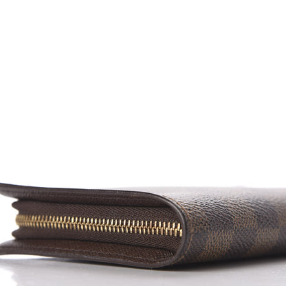 Louis Vuitton Damier Ebene Porte-Monnaie Zippy Wallet 6 of 9