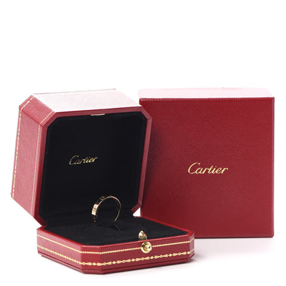 Cartier 18K Yellow Gold 3.5mm LOVE Wedding Band Ring 54 6.75 6 of 6