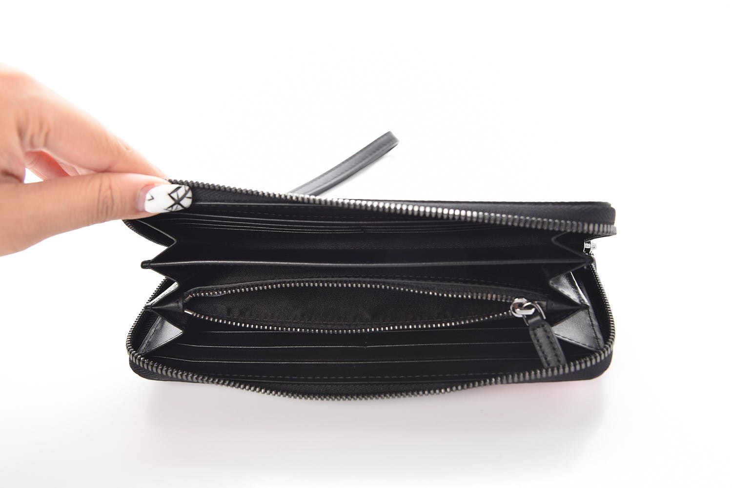 MCM Galaxy Visetos Large Zip Around Wallet 8 of 12