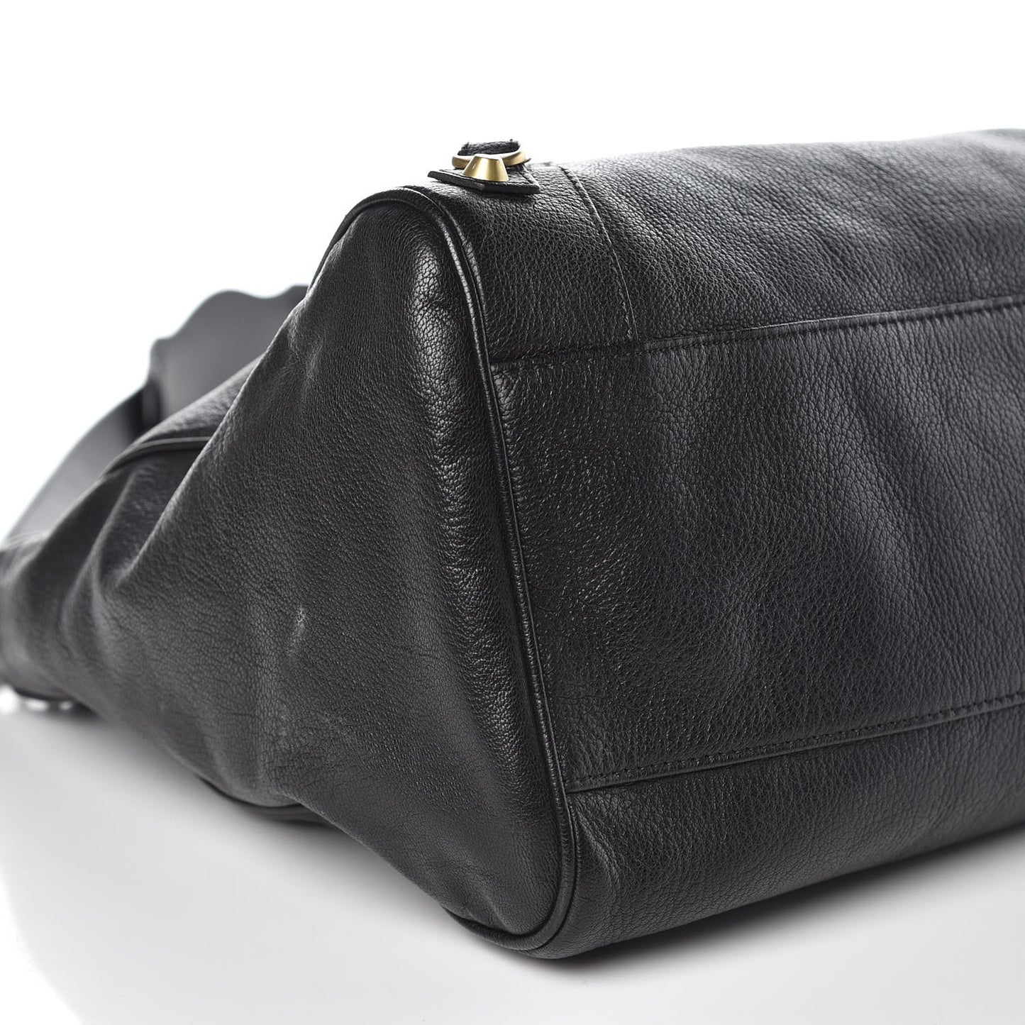 Chevre Classic Gold Hardware Velo Black