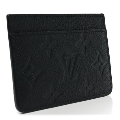Louis Vuitton Empreinte Card Holder Black 3 of 6