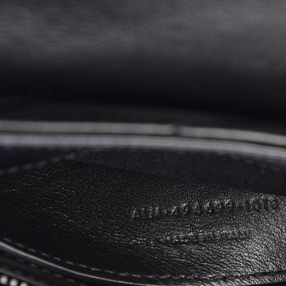 Saint Laurent Calfskin Y Quilted Monogram Small Loulou Chain Satchel Black 9 of 11